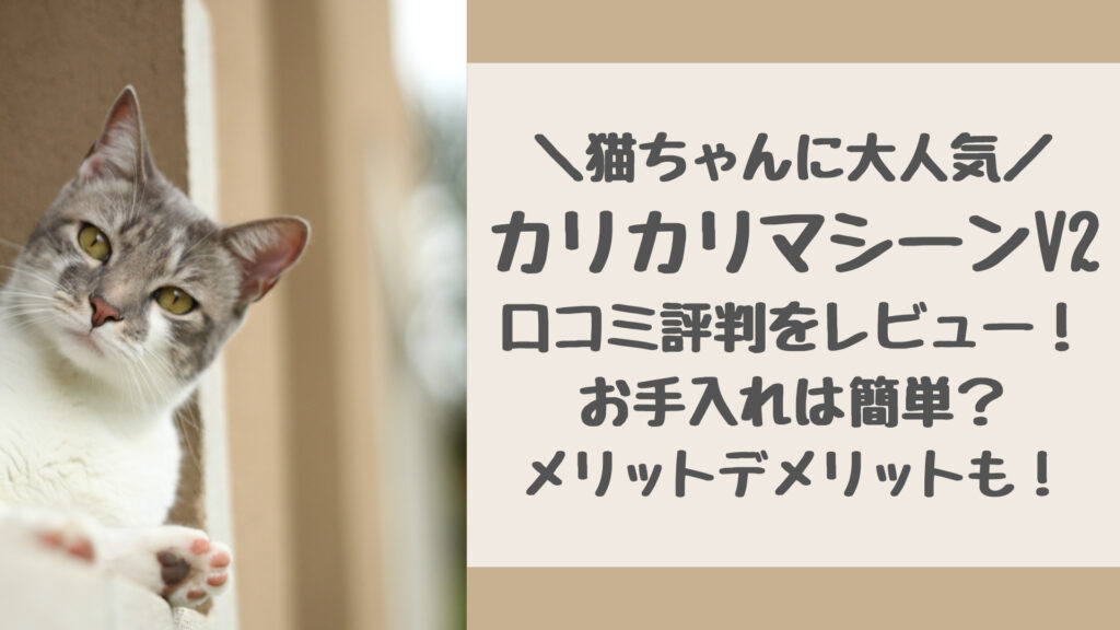 カリカリマシーンV2の口コミ評判をレビュー