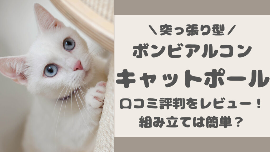 ボンビアルコンキャットポールの口コミ評判をレビュー
